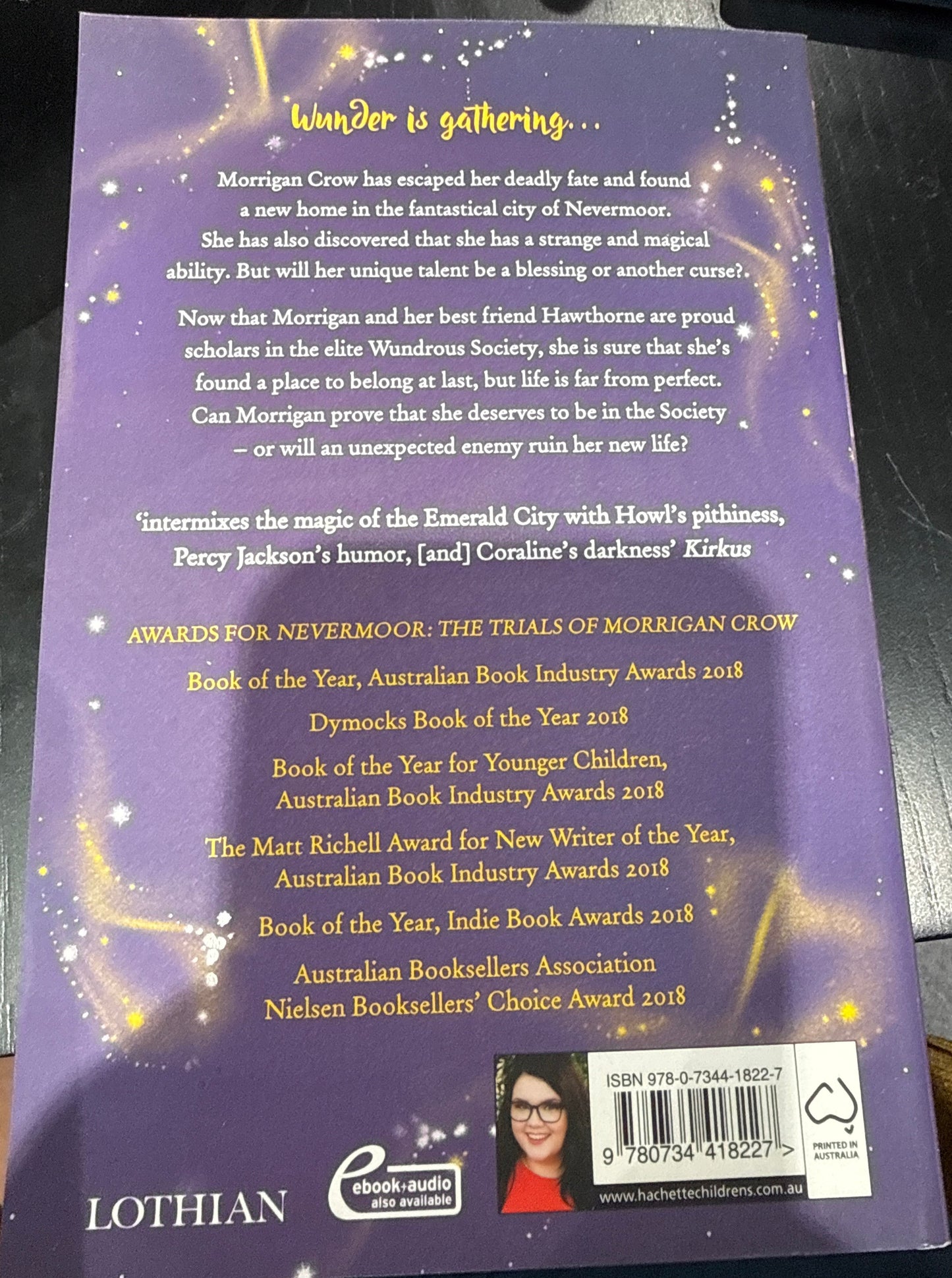 Wundersmith: The Calling of Morrigan Crow by Jessica Townsend (Nevermoor Series, Book 2)
