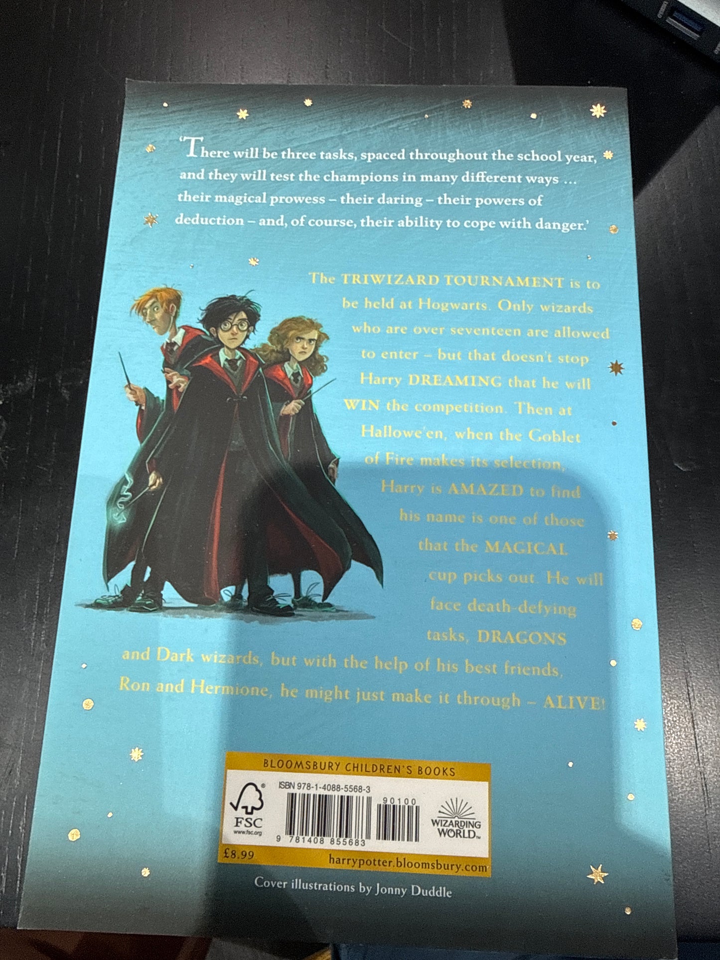 Harry Potter and the Goblet of Fire by J.K. Rowling (Bloomsbury Paperback Edition)