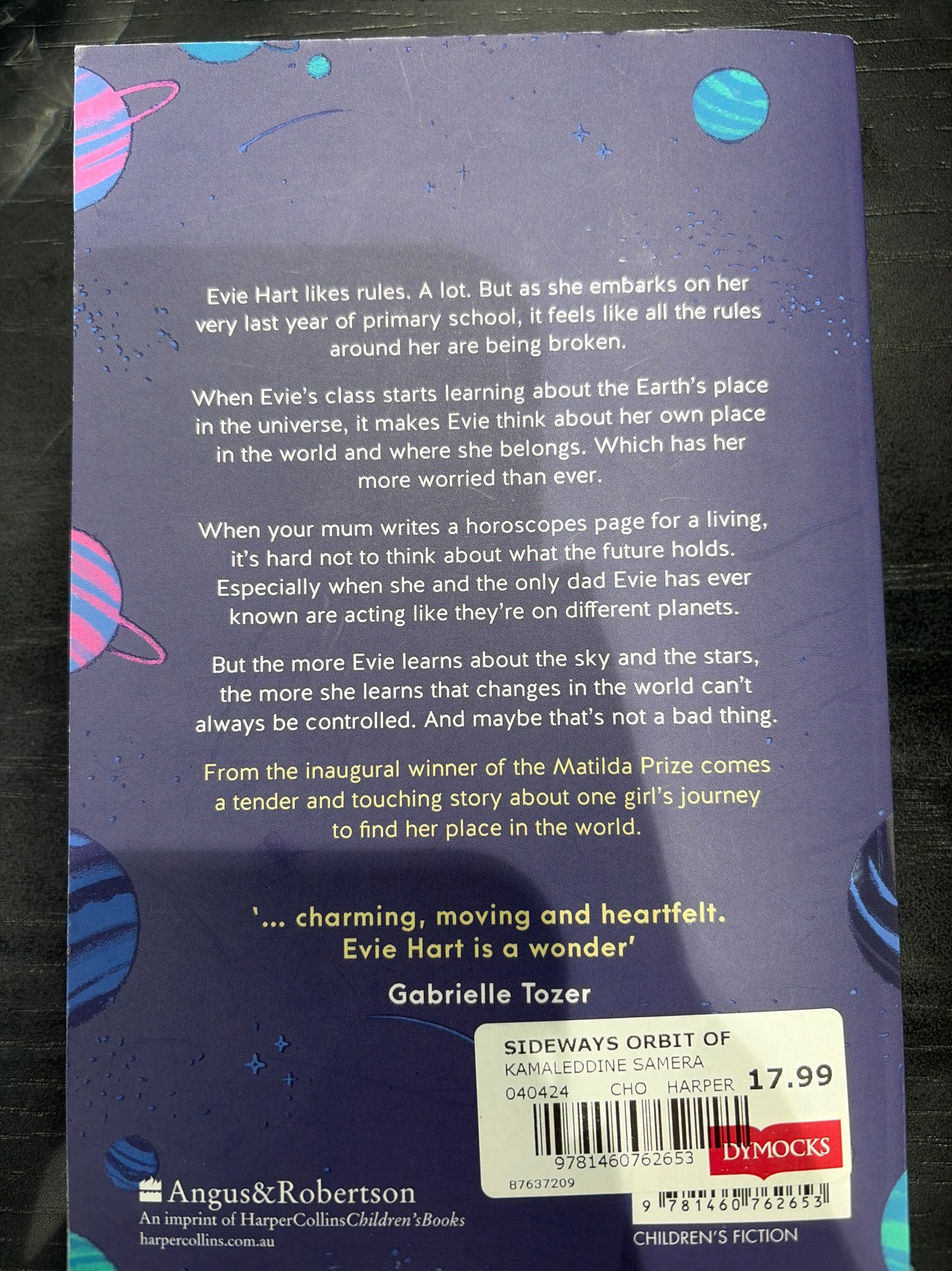 The Sideways Orbit of Evie Hart