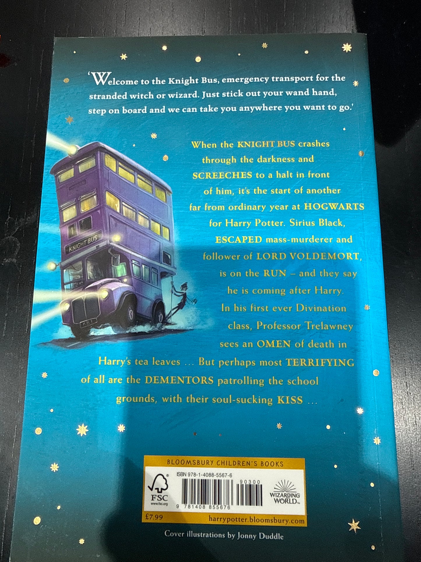 Harry Potter and the Prisoner of Azkaban by J.K. Rowling (Bloomsbury Paperback Edition)