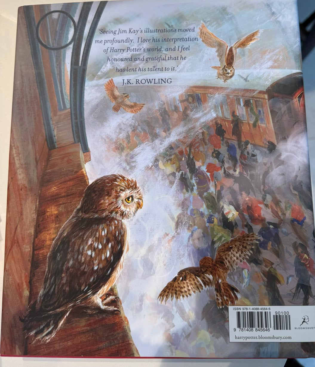 Harry Potter and the Philosopher's Stone – Illustrated Edition by J.K. Rowling, Illustrated by Jim Kay (Bloomsbury)