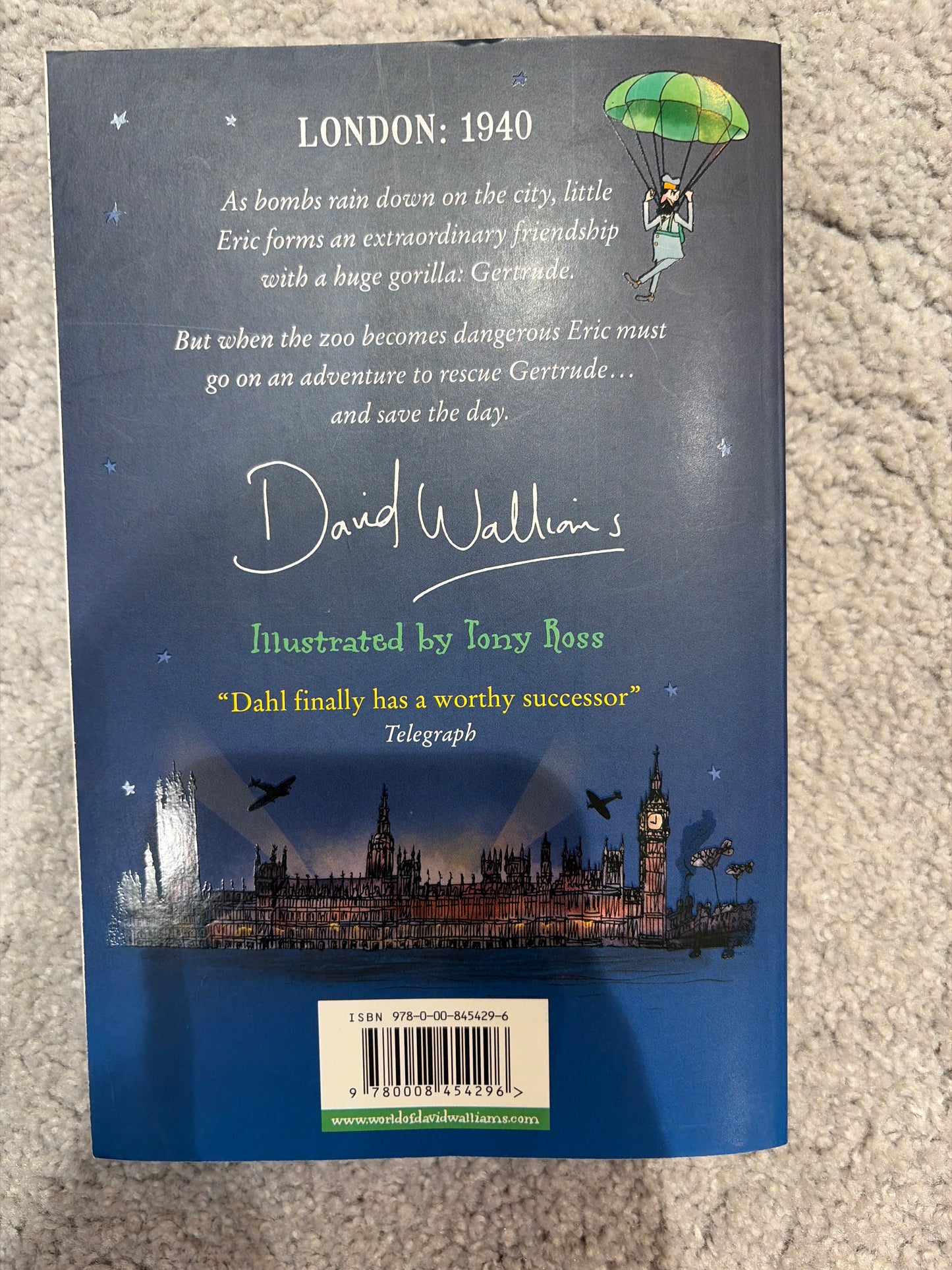 Code Name Bananas by David Walliams (HarperCollins, illustrated by Tony Ross)