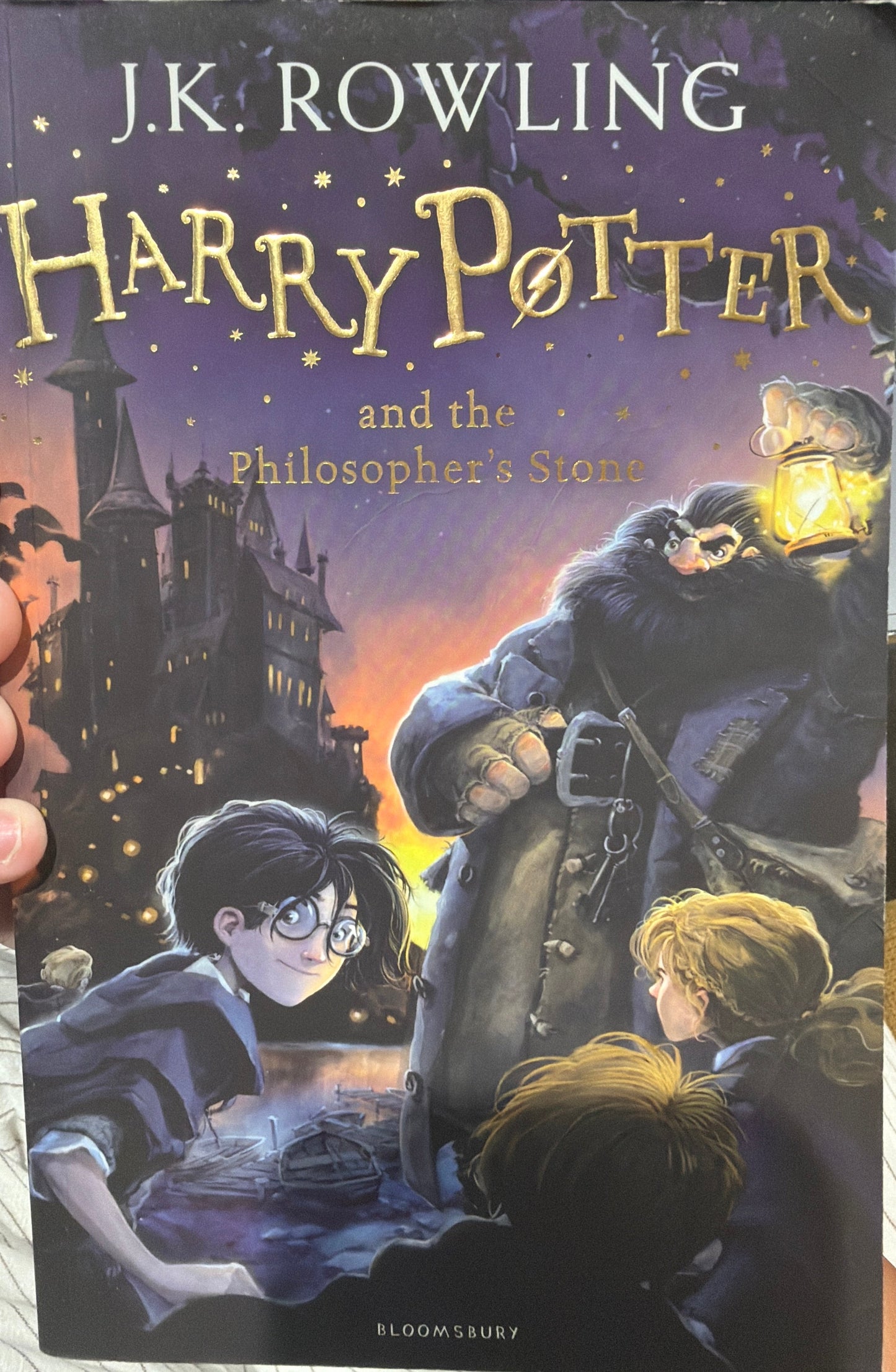 Harry Potter and the Philosopher's Stone by J.K. Rowling (Bloomsbury Children's Books, Paperback)