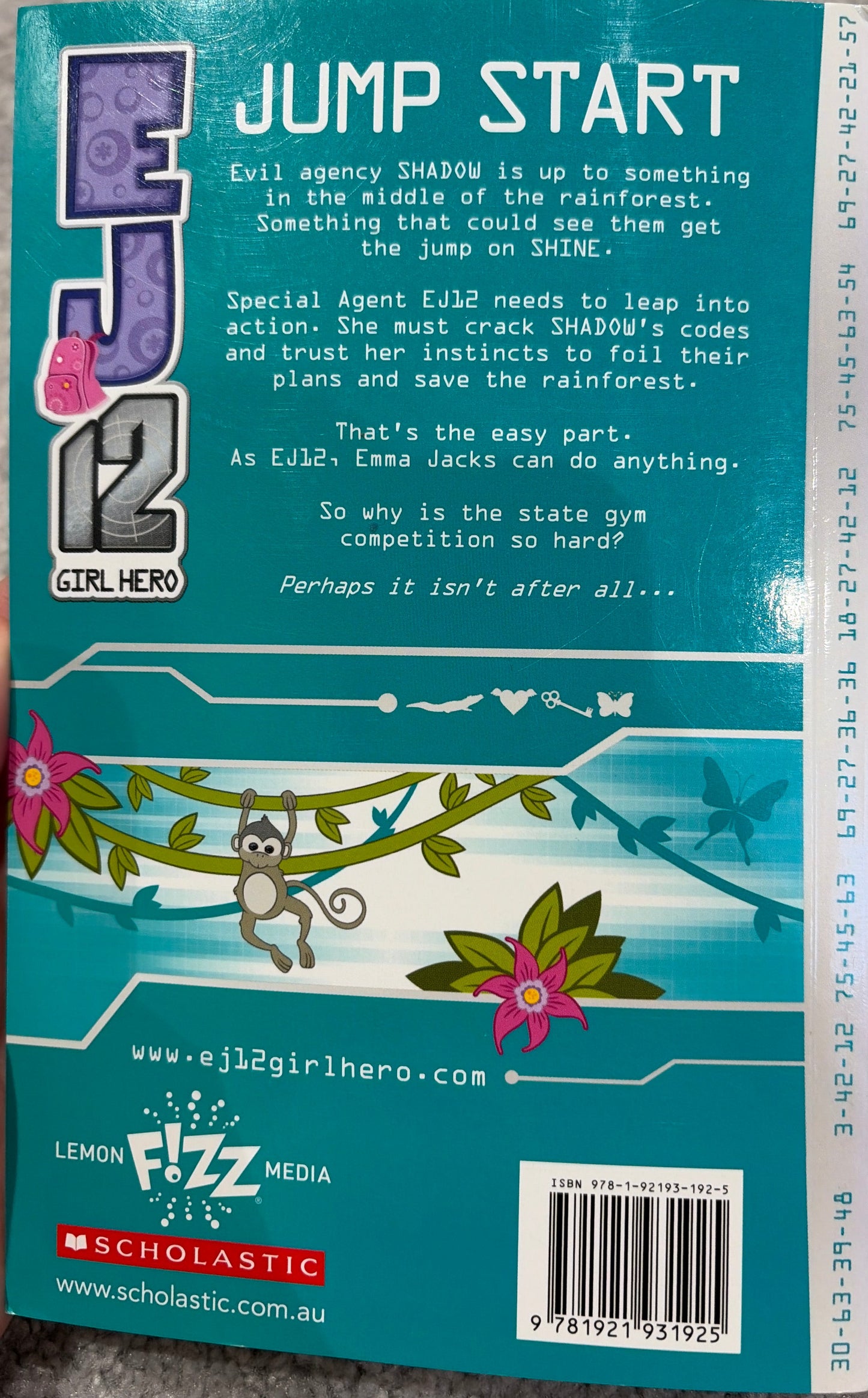 EJ12 Girl Hero: Jump Start (Book 2)