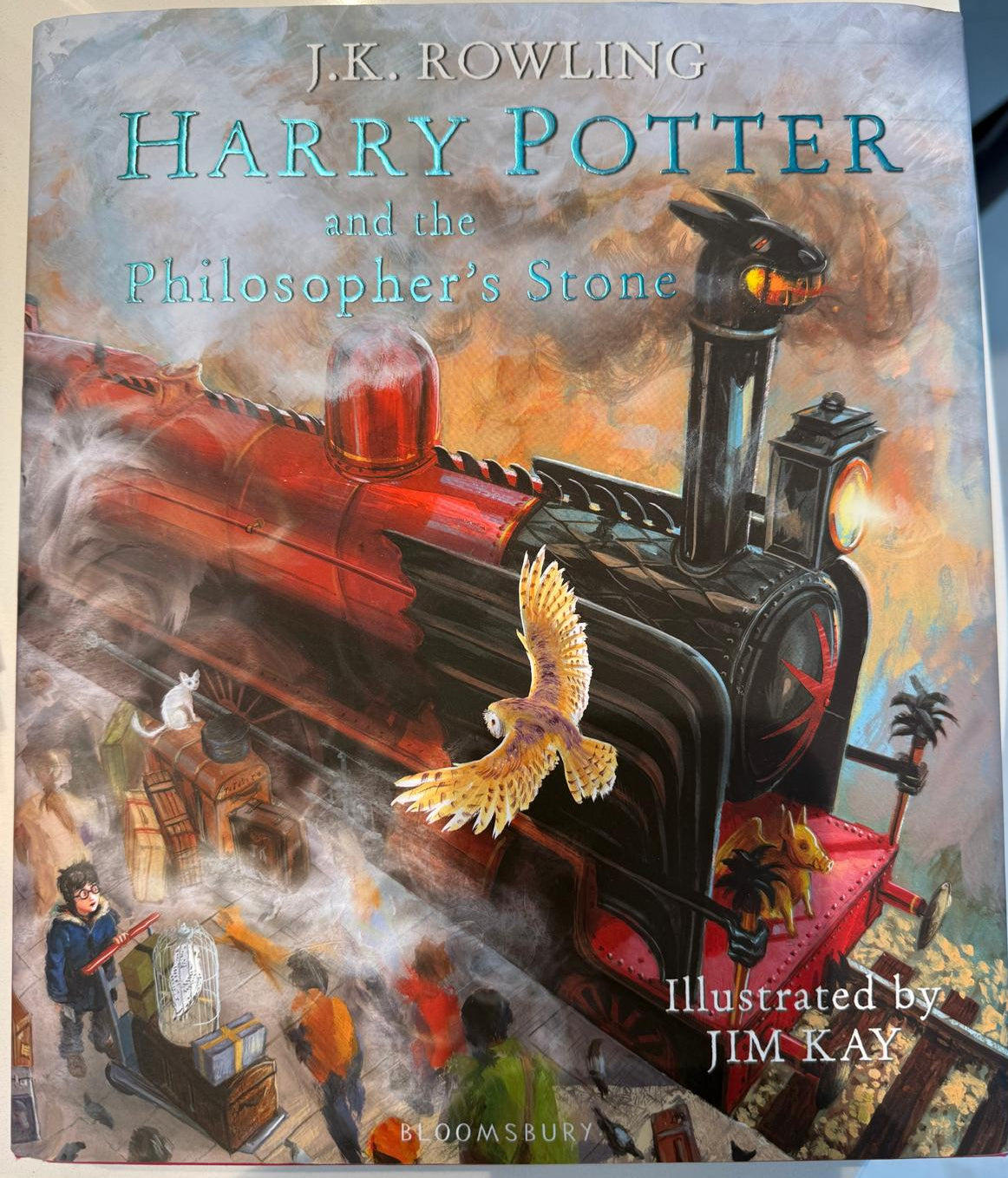 Harry Potter and the Philosopher's Stone – Illustrated Edition by J.K. Rowling, Illustrated by Jim Kay (Bloomsbury)
