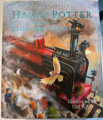 Harry Potter and the Philosopher's Stone – Illustrated Edition by J.K. Rowling, Illustrated by Jim Kay (Bloomsbury)