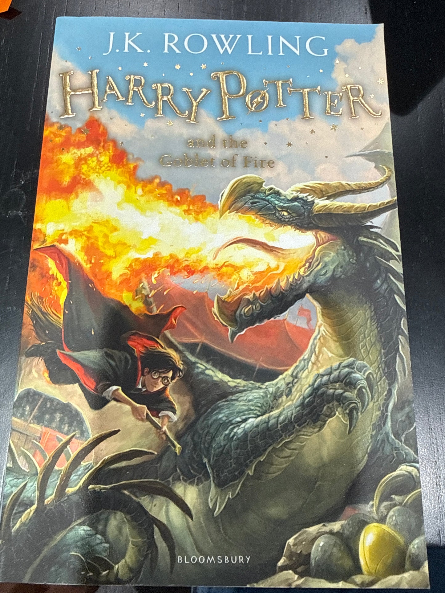 Harry Potter and the Goblet of Fire by J.K. Rowling (Bloomsbury Paperback Edition)