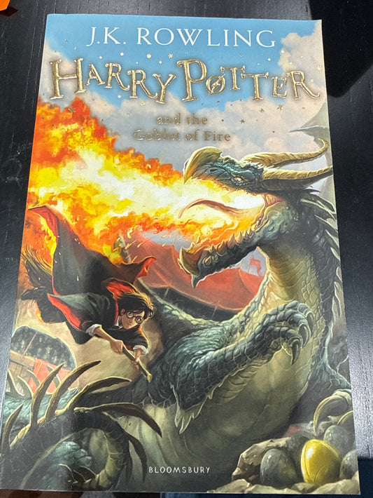 Harry Potter and the Goblet of Fire by J.K. Rowling (Bloomsbury Paperback Edition)