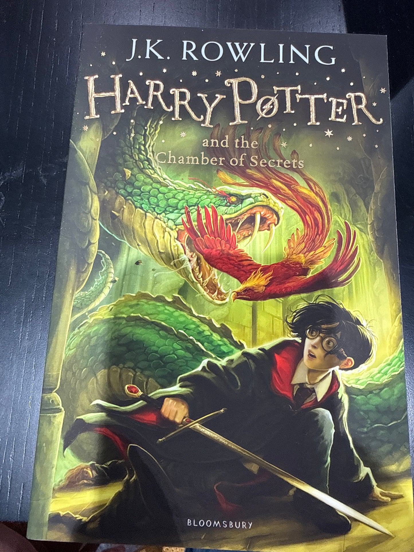 Harry Potter and the Chamber of Secrets by J.K. Rowling (Bloomsbury Paperback Edition)