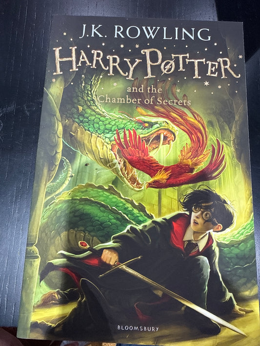 Harry Potter and the Chamber of Secrets by J.K. Rowling (Bloomsbury Paperback Edition)